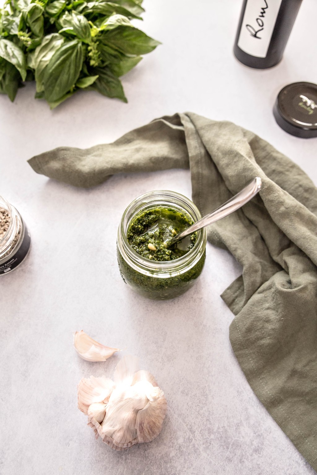 Romley Estate Homemade Smoked Basil&nbsp;Pesto