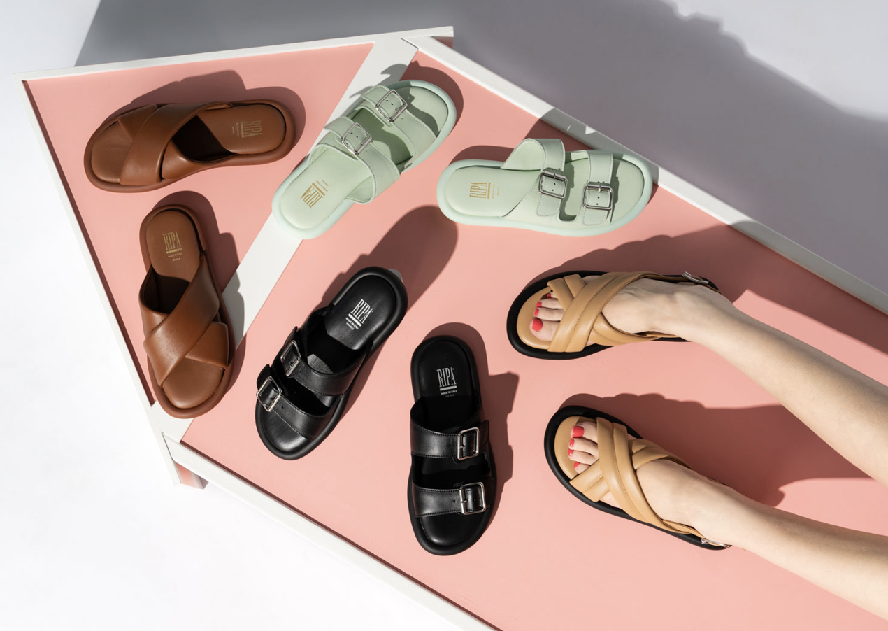 Trending: Mules + Slides